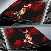 Mate Ma'a Tonga Rugby Auto Sun Shades Polynesian Unique Vibes - Red - Polynesian Pride