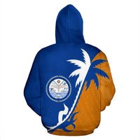 Marshall Islands Coconut Tree Hoodie - Polynesian Pride