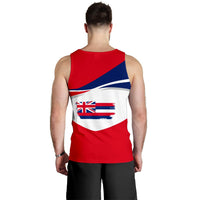 Hawaii Flag Men's Tank Top - Reg Style - Polynesian Pride