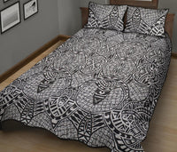 Hawaii Quilt Bed Set Polynesia Lauhala Mix AH - Polynesian Pride