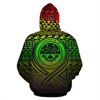 Federated States of Micronesia All Over Hoodie Lift up Reggae - Polynesian Pride
