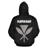 Polynesian Hawaii Zip up Hoodie Poliahu Hawaiian God of the Myths and Legends - Polynesian Pride