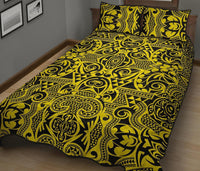 Hawaii Quilt Bed Set Polynesia Kakau Turtle AH - Polynesian Pride