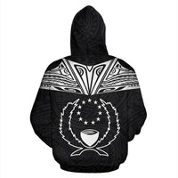 Pohnpei All Over Hoodie Neck Style - Polynesian Pride