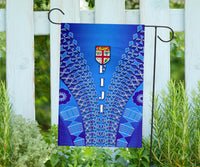 Fiji Drua Flag Tapa - Polynesian Pride