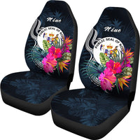 Niue Polynesian Car Seat Covers - Tropical Flower - Polynesian Pride
