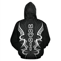 Kanaka Map Hoodie Gray Armor Style - Polynesian Pride