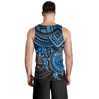 Federated States Of Micronesia Men's Tank - Blue Turtle - Polynesian Pride