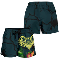 Polynesian Hawaii Women's Short - Heart with - Polynesian Pride