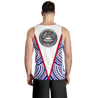 American Samoa Men's Tank Top - Flag Style - Polynesian Pride