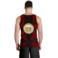 Hawaii Men Tank Top - Polynesian Tattoo Red - Polynesian Pride