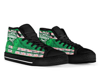 Manawatu Turbos High Top Shoe Maori Vibes - Polynesian Pride
