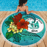 Niue Beach Blanket - Tropical Flowers Style - Polynesian Pride