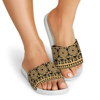 Polynesian Slide Sandals 35 - Polynesian Pride