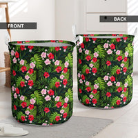 Tropical Flower Mix Hawaii Laundry Basket - Polynesian Pride