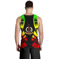 Vanuatu Men Tank Top - Polynesian Tattoo Reggae - Polynesian Pride