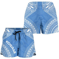 Kosrae Women's Shorts - Polynesian Chief Flag Version - Polynesian Pride