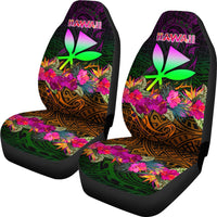 Polynesian Hawaii Kanaka Maoli Car Seat Covers - Summer Hibiscus - Polynesian Pride
