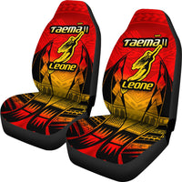 American Samoa Car Seat Covers - Taema Leone - Polynesian Pride