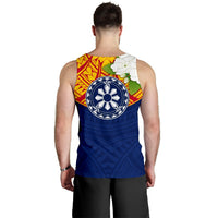 The Philippines Personalised Men's Tank Top - Filipino Sampaguita - Polynesian Pride