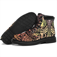 Polynesian 02 Season Boots - Polynesian Pattern - Polynesian Pride