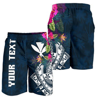 Polynesian Hawaii Custom Personalised Men's Shorts - Summer Vibes - Polynesian Pride