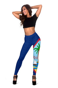Guam Flag Women's Leggings - Polynesian Pride