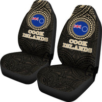 Cook Islands Car Seat Covers (Set Of Two) 2 - Polynesian Pride