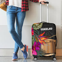 Tokelau Luggage Covers - Polynesian Hibiscus Pattern - Polynesian Pride