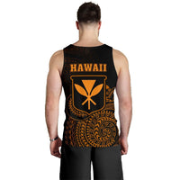 Hawaiian Warrior Helmet Polynesian Kanaka Men's Tank Top - Polynesian Pride