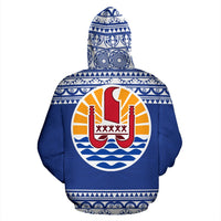 Gambier All Over Hoodie Polynesian Hoodie Style - Polynesian Pride