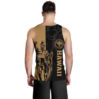 Hawaii King Polynesian Men's Tank Top - Lawla Style - Polynesian Pride