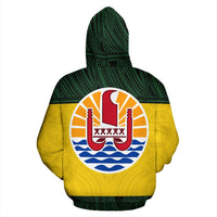 Leeward Islands All Over Hoodie Polynesian Hoodie Style - Polynesian Pride