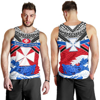 Wallis and Futuna Rugby Men Tank Top Spirit - Polynesian Pride