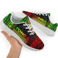 Tonga Sporty Sneakers - Polynesian Chief Reggae Version - Polynesian Pride