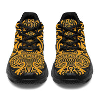 Polynesian Kakau Turtle Old Chunky Sneakers - Polynesian Pride