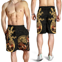 American Samoa Polynesian Men Short - Lizard Lucky - Polynesian Pride