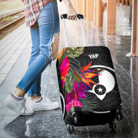 Yap Luggage Covers - Polynesian Hibiscus Pattern - Polynesian Pride