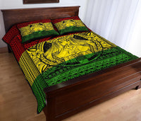 Hawaii Polynesian Pele Kanaka Quilt Bed Set - Polynesian Pride