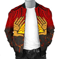 Hawaii Men's Bomber Jacket - Protect Mauna Kea - Polynesian Pride