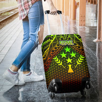 Polynesian Kosrae Luggage Covers - Reggae Vintage Polynesian Patterns - Polynesian Pride