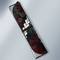 Fiji Custom Personalised Auto Sun Shades - Coat of Arm Chain Polynesian - Polynesian Pride