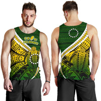 Combo Men Tank Top and Men Short Cook Islands Style Turtle Rugby - Polynesian Pride