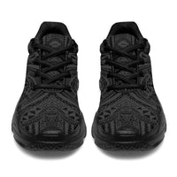 Polynesian Symmetry Gray Chunky Sneakers - Polynesian Pride