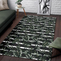 Tropical Line Patttern Rug - Polynesian Pride