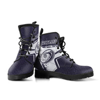 Scotland Rugby Leather Boots - Scottish Rugby - Polynesian Pride