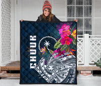Chuuk Premium Quilt - Chuuk Summer Vibes - Polynesian Pride