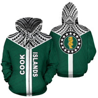 Cook Islands Rising Zip Hoodie - Polynesian Pride