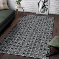 Polynesian Grey Area Rug - Polynesian Pride
