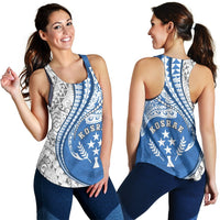 Kosrae Women's Racerback Tank Kanaloa Tatau Gen FM - Polynesian Pride